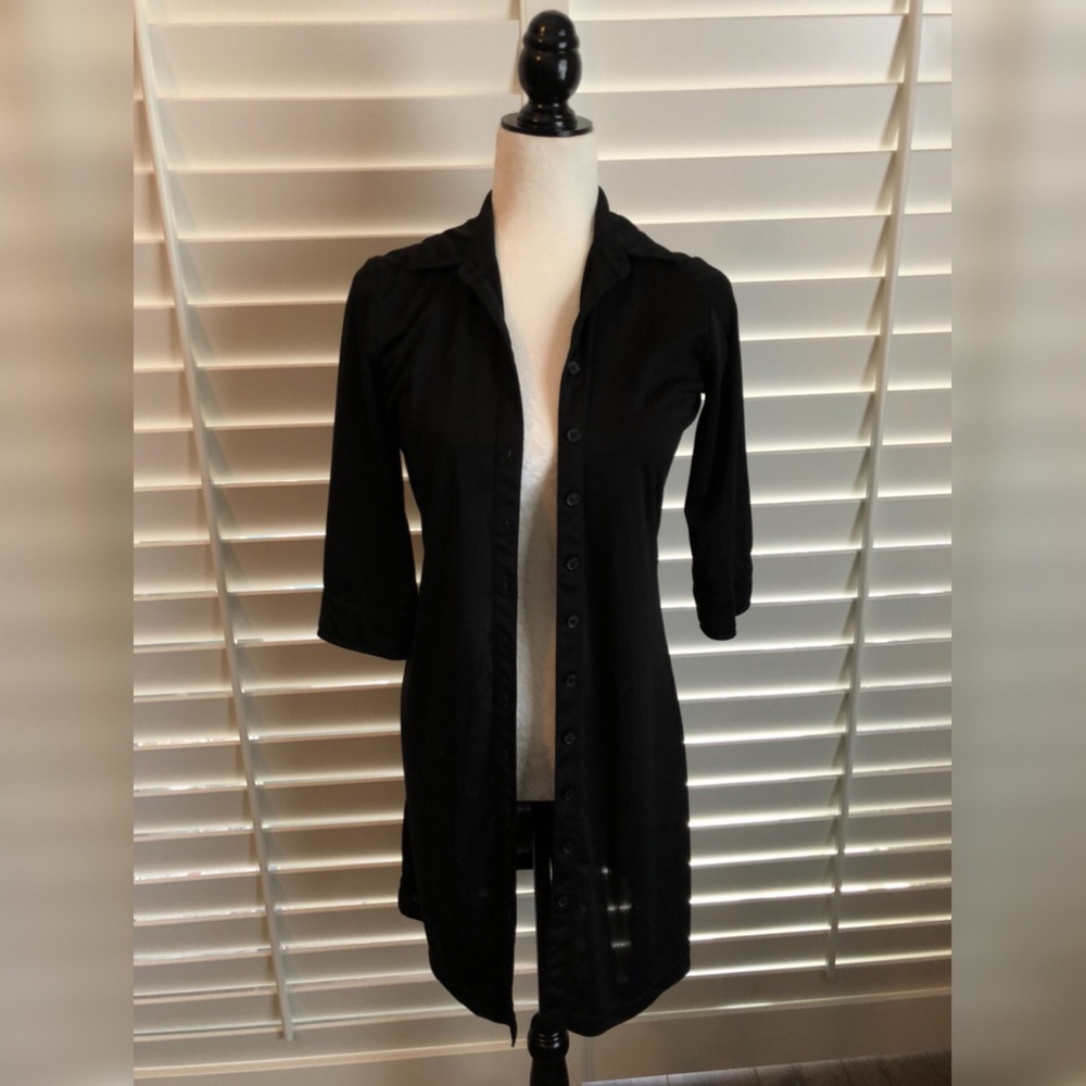 Express Black Shirt Dress